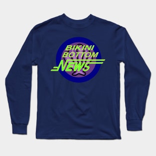 bikini bottom news Long Sleeve T-Shirt